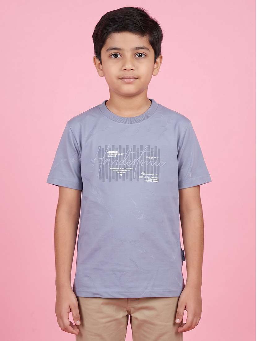 boys printed short sleeve t-shirt 