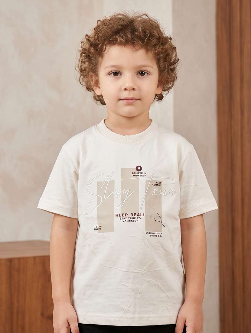 boys printed short sleeve t-shirt 