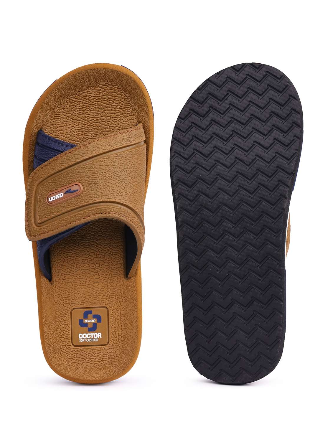 Women Colourblocked Slip On Slider - 22664404 -  Standard Image - 5