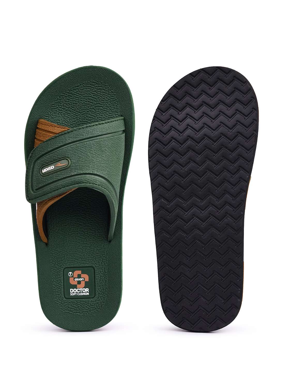 Women Colourblocked Slip On Slider - 22664405 -  Standard Image - 5