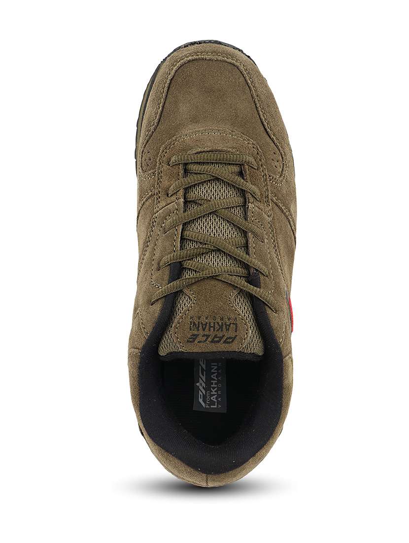Men Solid Lace Up Sport Shoe - 22665459 -  Standard Image - 3