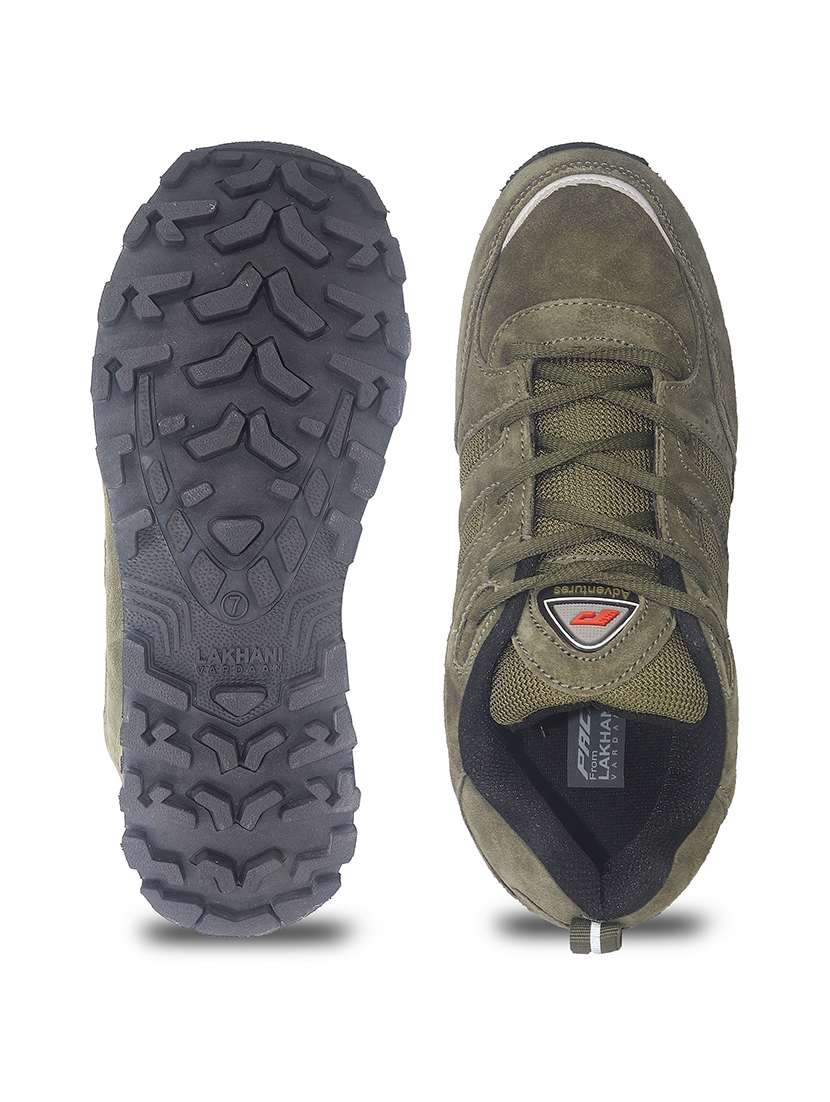 Men Solid Lace Up Sport Shoe - 22665461 -  Standard Image - 5