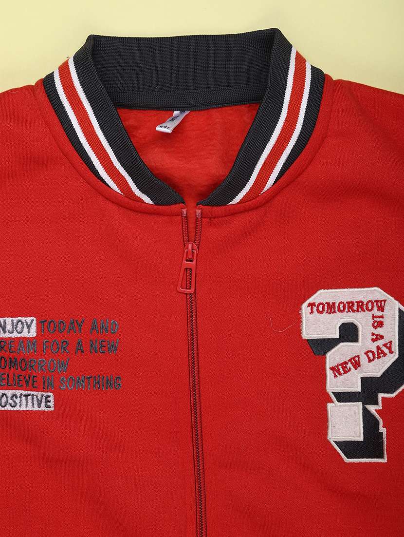 Boys Colourblocked Long Sleeves Varsity Jacket - 22686037 -  Standard Image - 3