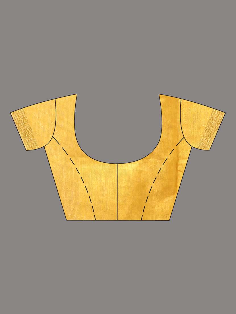 Women Self Design Handloom Saree With Blouse - 22686228 -  Standard Image - 5
