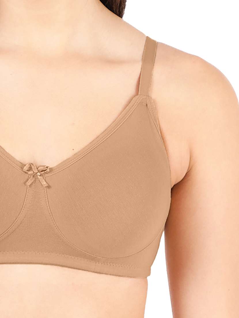 Women Solid Full Coverage T-shirt Bra - 22686915 -  Standard Image - 3