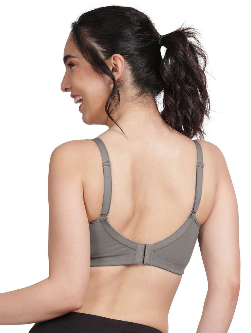 Women Solid Three Fourth Coverage T-shirt Bra - 22686930 -  Standard Image - 3