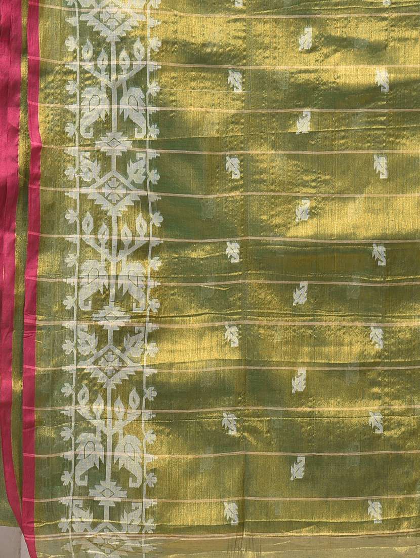 women self design handloom saree with blouse - 22687020 -  Standard Image - 3