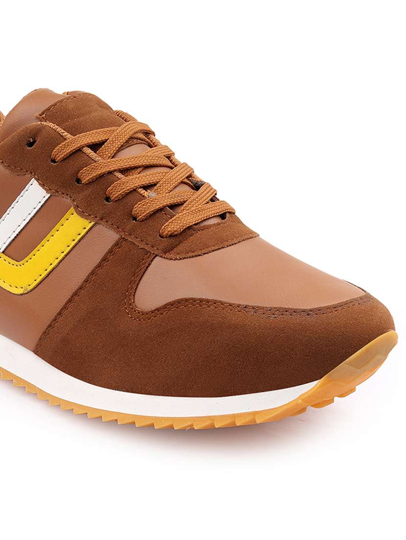 Men Solid Lace Up Sneaker - 22687632 -  Standard Image - 3