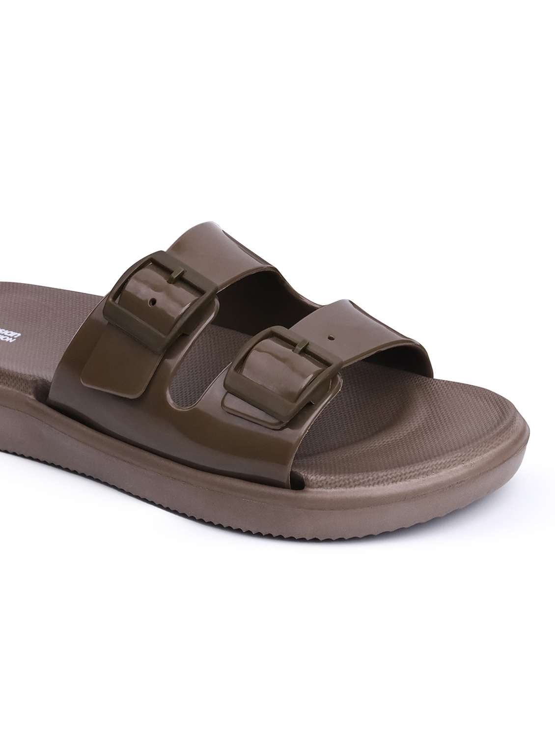 Women Solid Slip On Slider - 22687718 -  Standard Image - 3