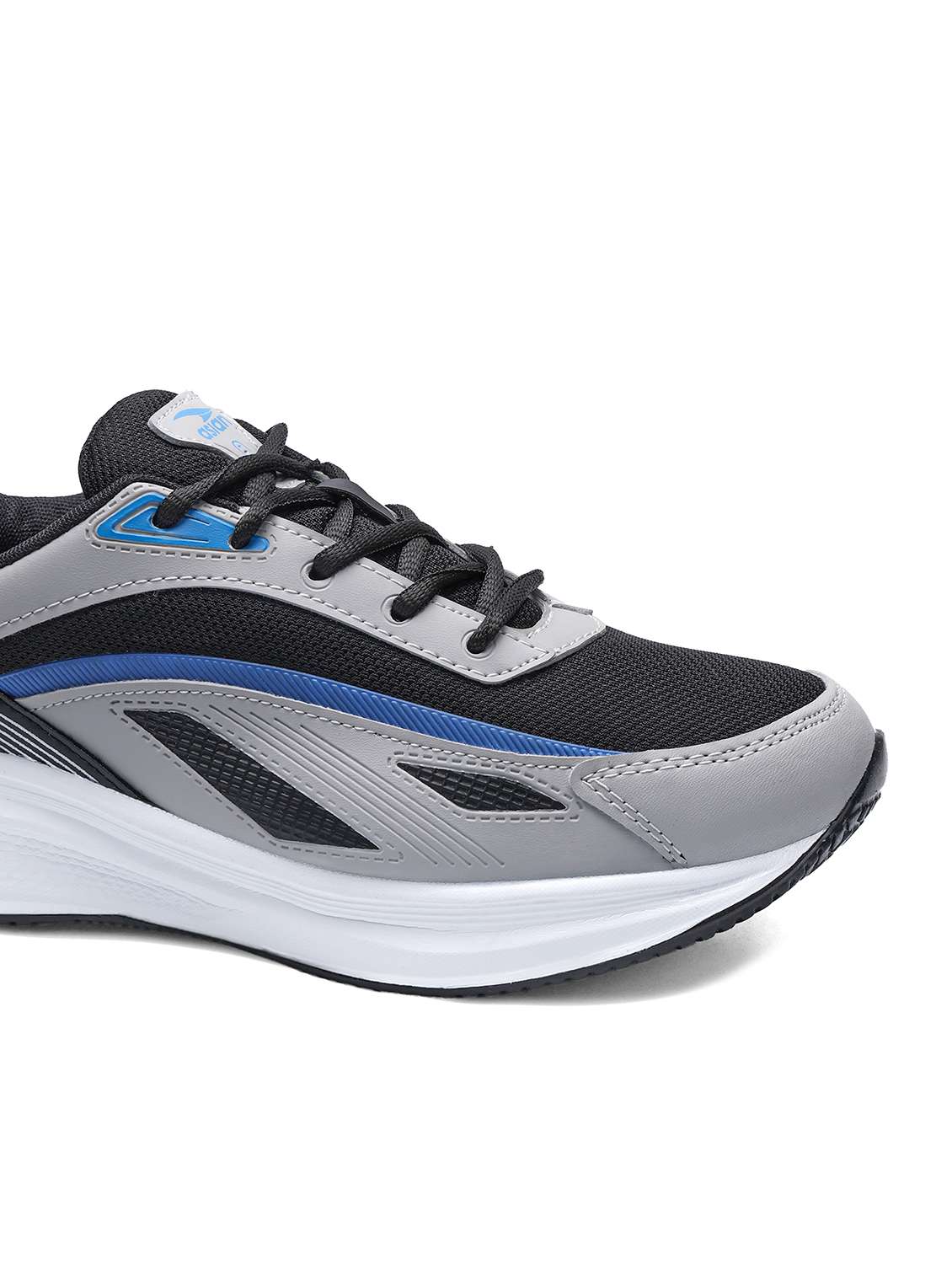 men textured lace up sports shoes - 22687722 -  Standard Image - 3