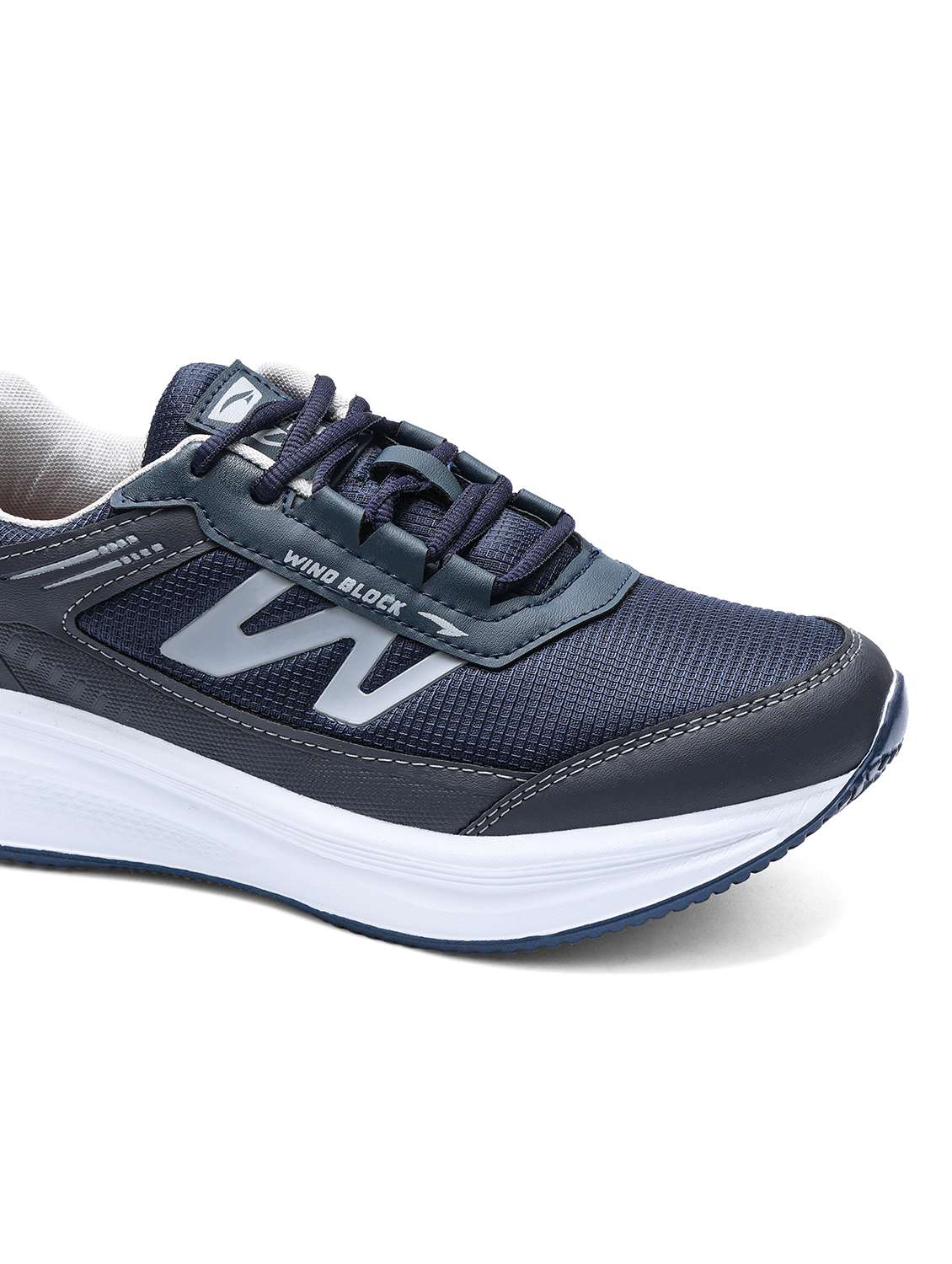 Men Textured Lace Up Sports Shoes - 22687731 -  Standard Image - 3