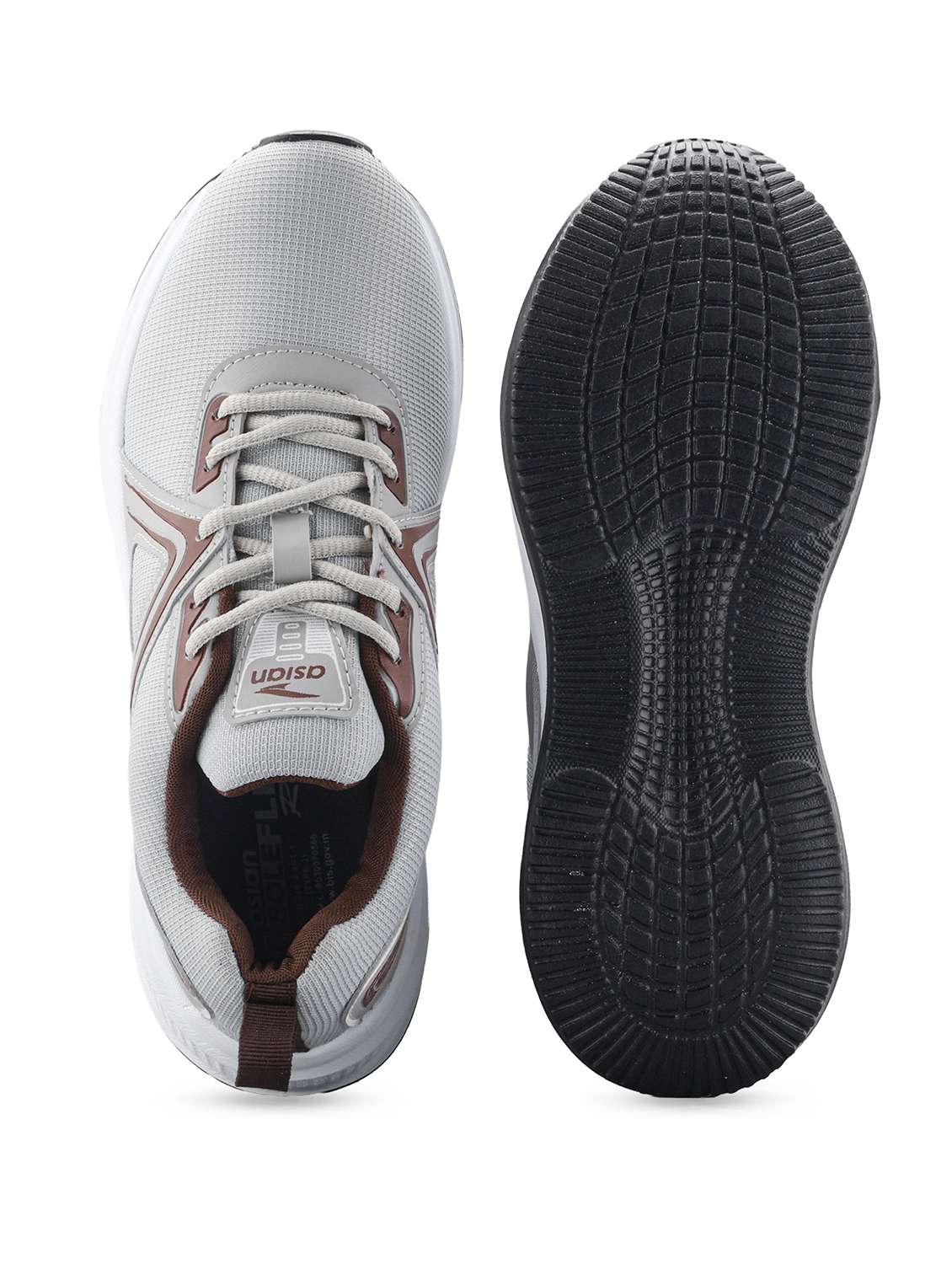 Men Textured Lace Up Sports Shoes - 22687733 -  Standard Image - 5