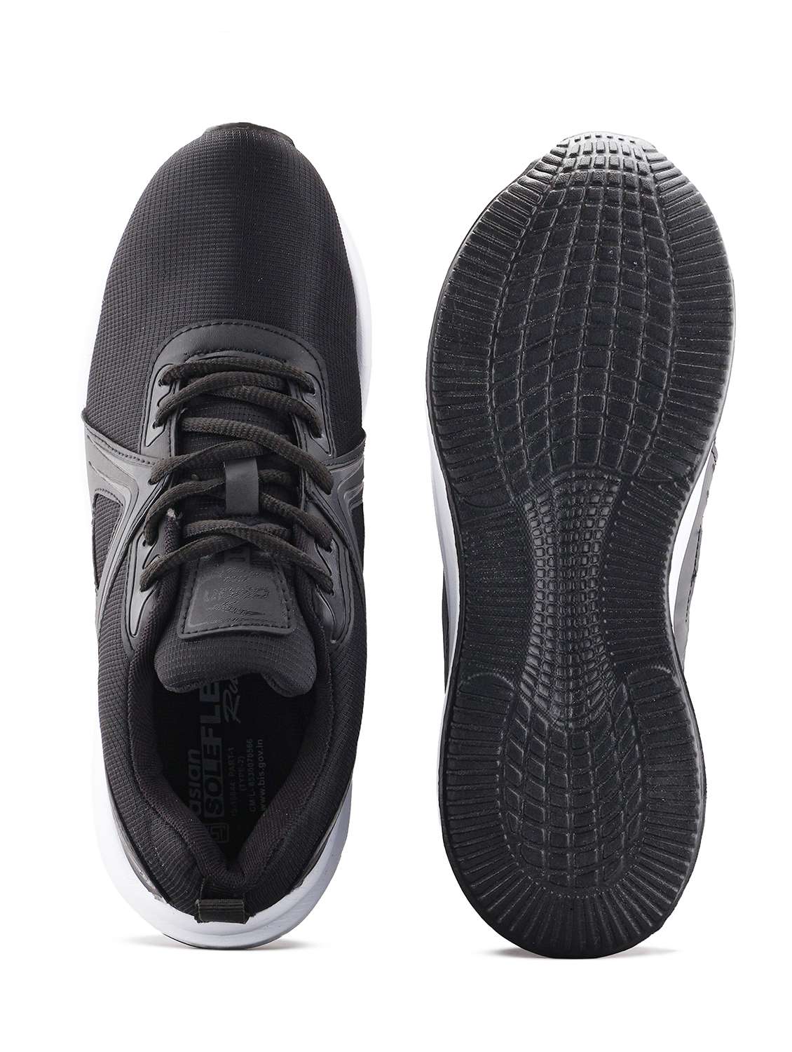 Men Textured Lace Up Sports Shoes - 22687735 -  Standard Image - 5
