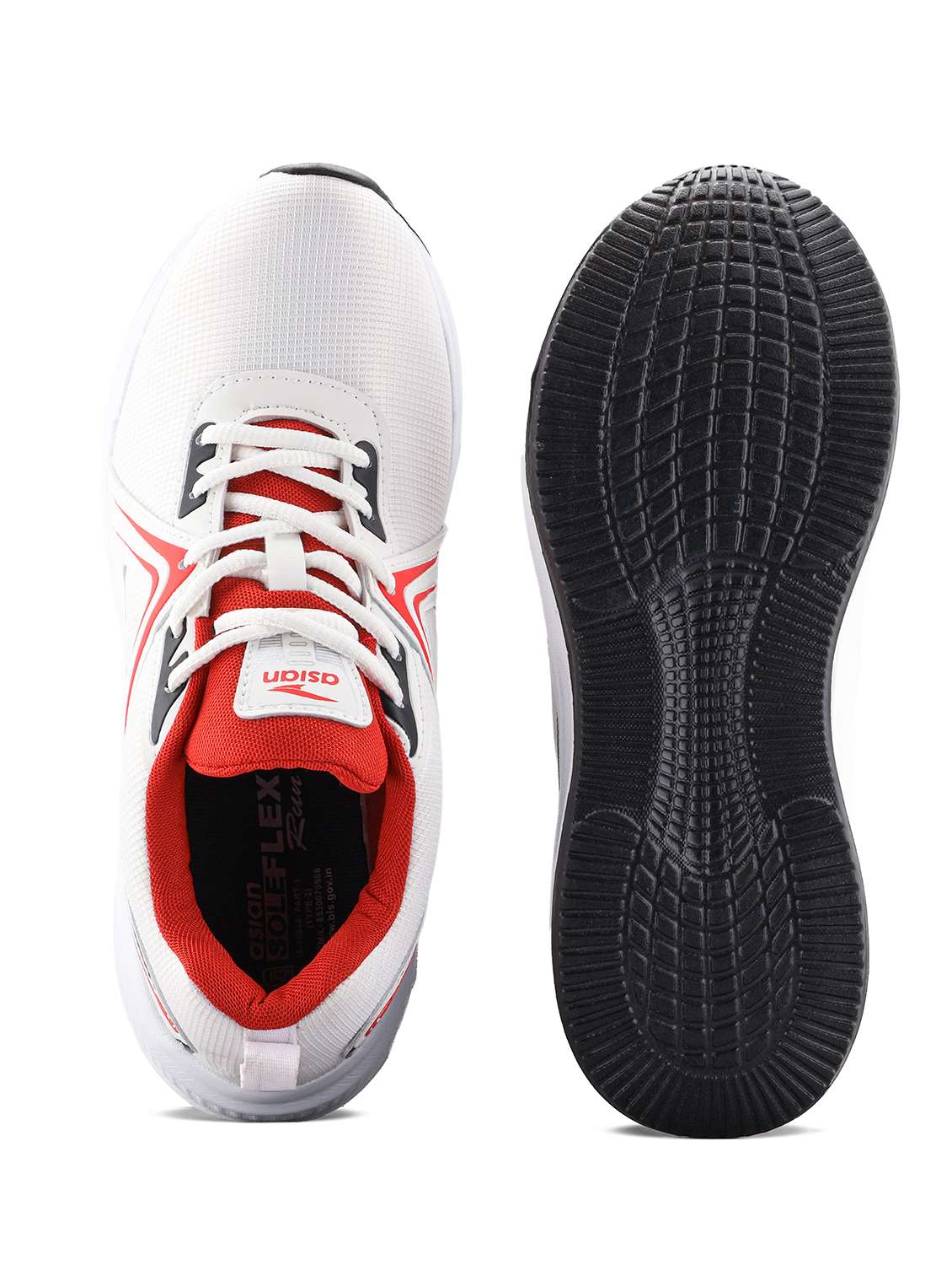 Men Textured Lace Up Sports Shoes - 22687736 -  Standard Image - 5