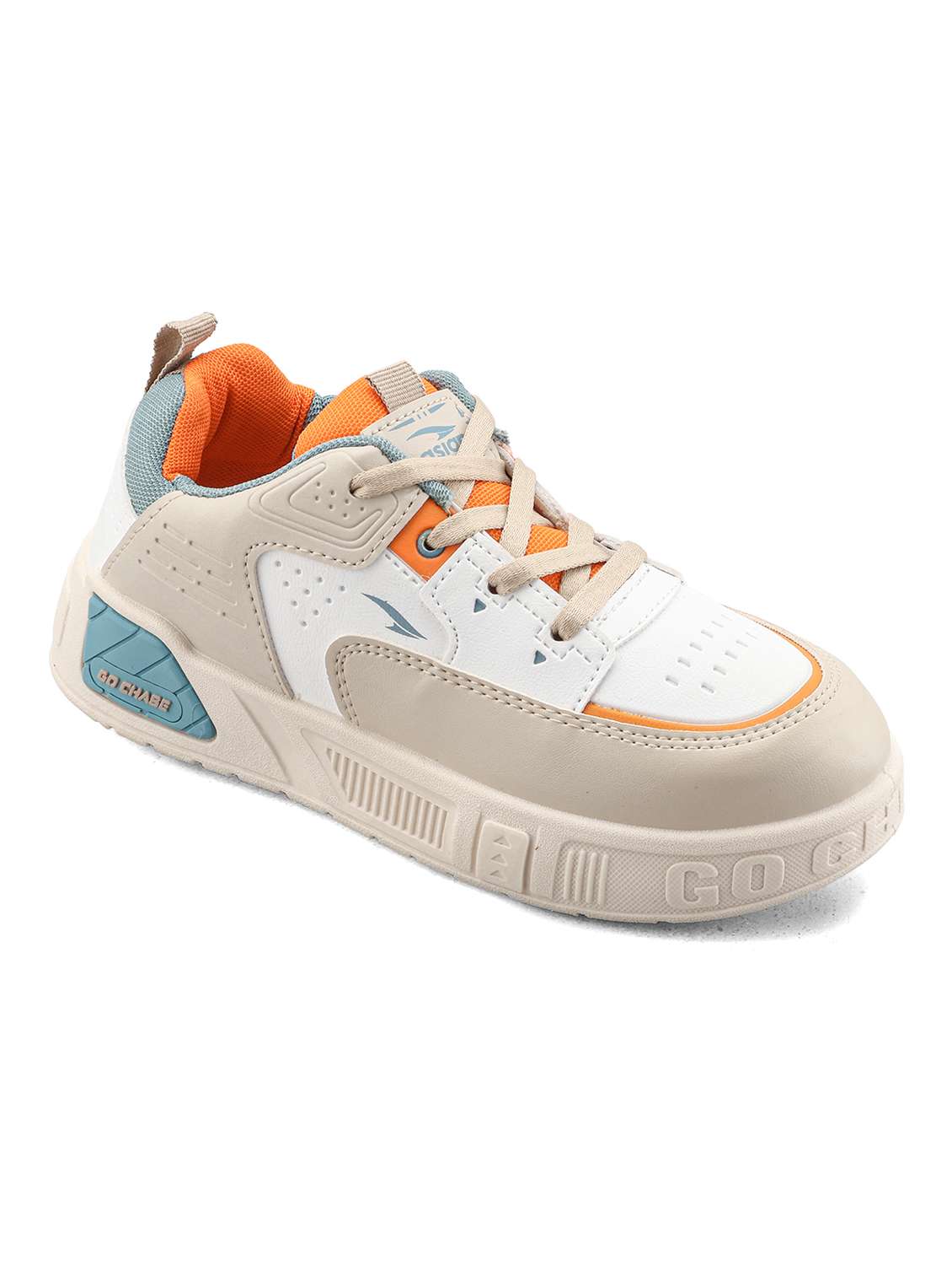 boys colourblocked lace up sneaker