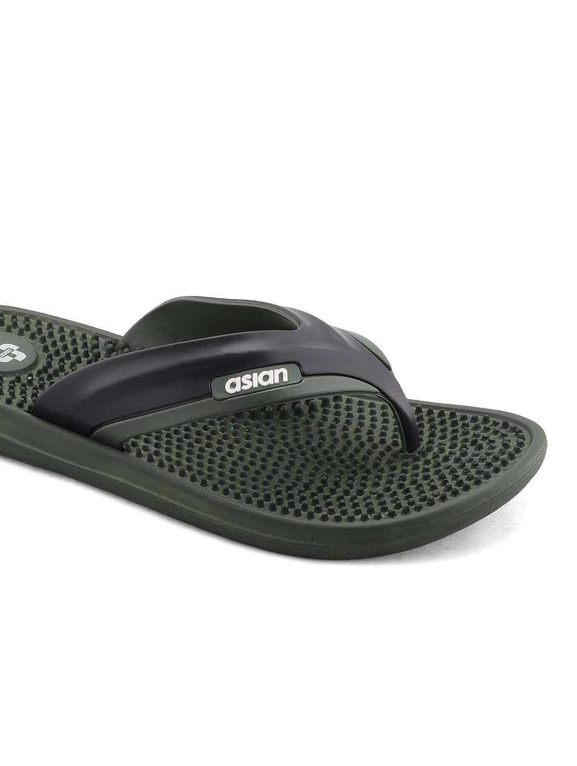 Men Textured Toe Separator Flip Flop - 22687767 -  Standard Image - 3