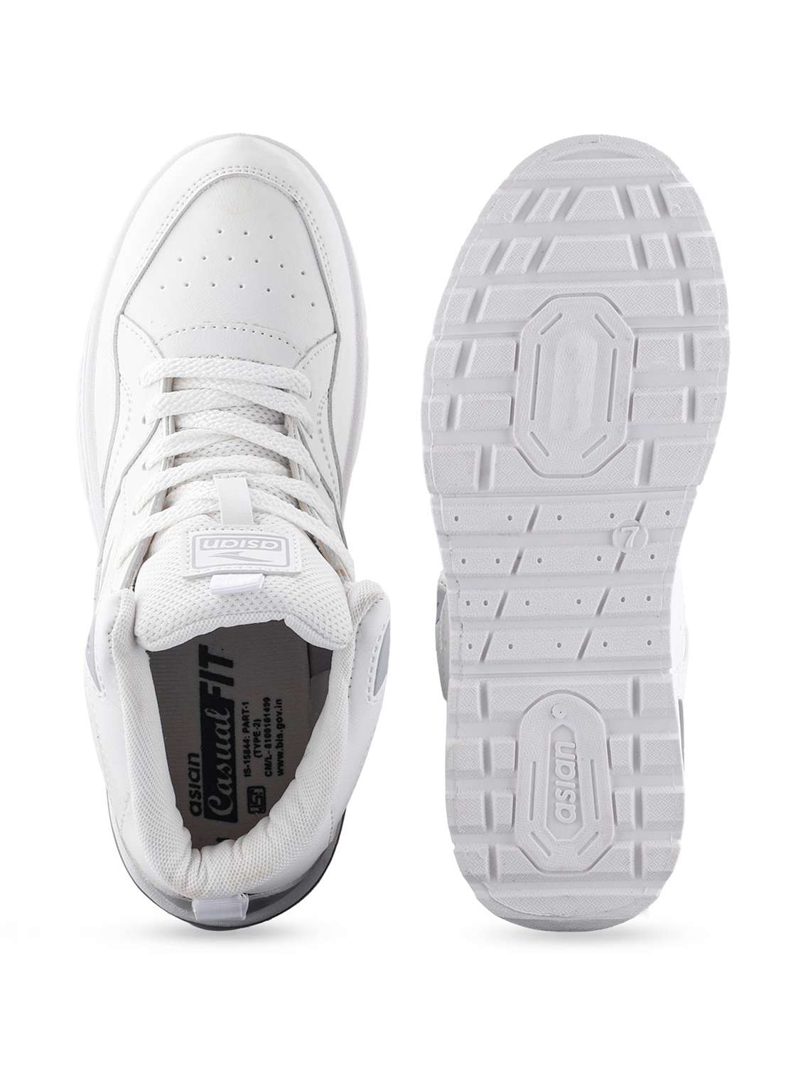 Boys Textured Lace Up Sneaker - 22687772 -  Standard Image - 5