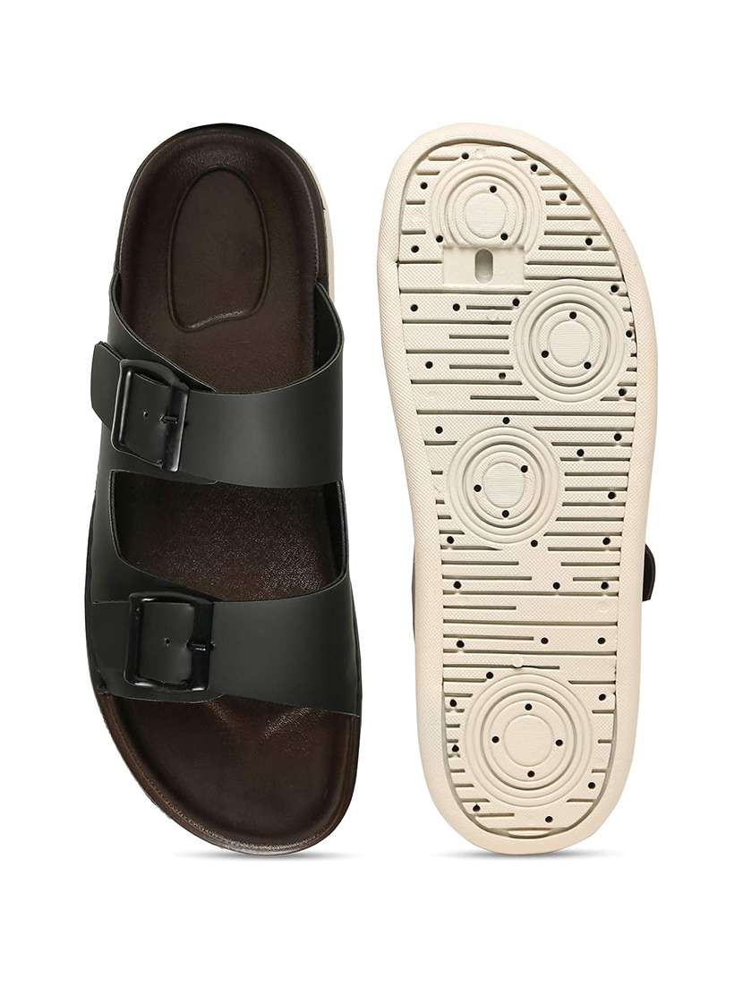 Men Solid Slip On Sandal - 22688472 -  Standard Image - 3