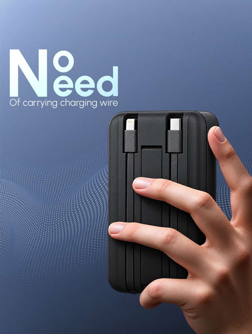 snapup octanemagsnap 10000mah power bank (charcoal black) - 22690236 -  Standard Image - 8