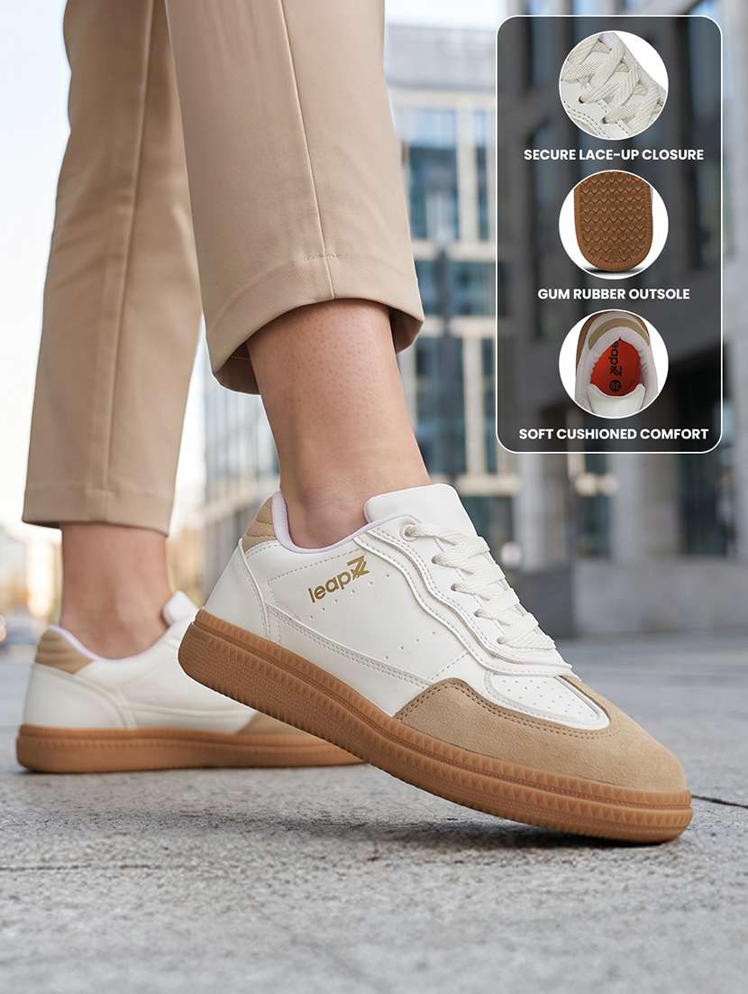 Women Colourblocked Lace Up Sneaker - 22694790 -  Standard Image - 5