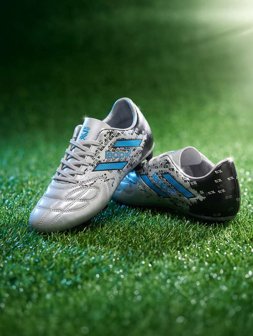 men printed lace up sports shoes
