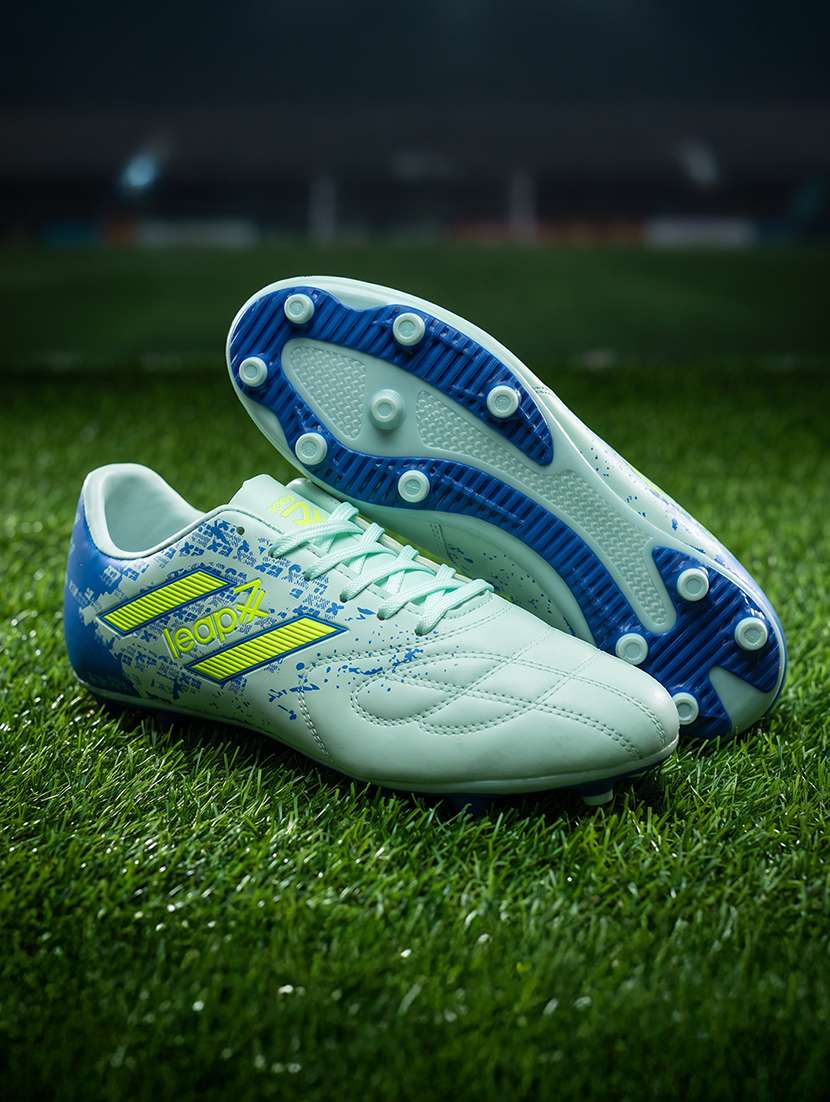 men printed lace up sports shoes