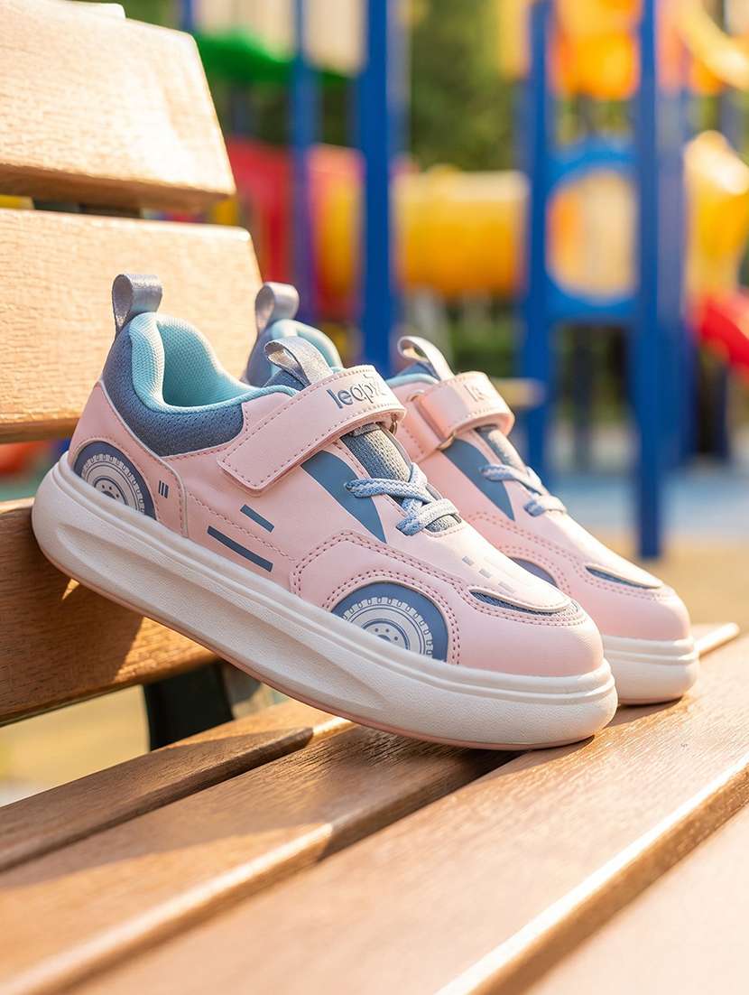 girls colourblocked slip on sneaker