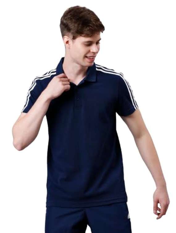 men tapered short sleeve regular fit polo t-shirt