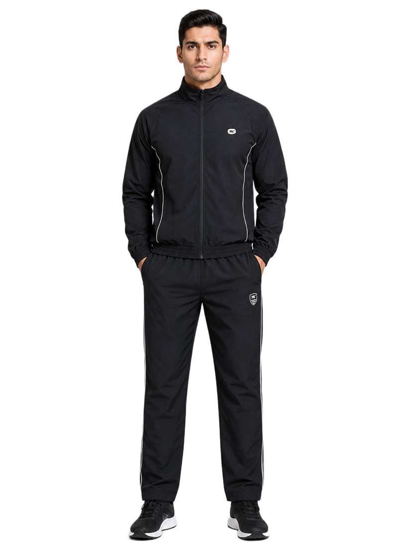 Men Side Taped Mid Rise Full Length Track Pant - 22696427 -  Standard Image - 3