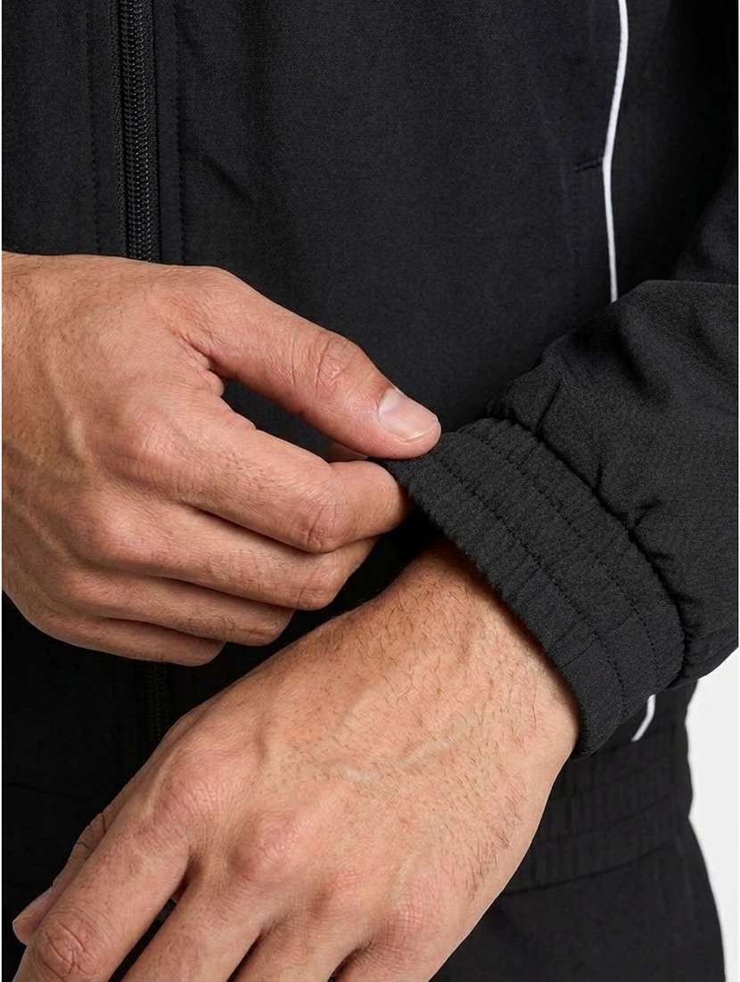 Men Solid Long Sleeves Bomber Jacket - 22696431 -  Standard Image - 3