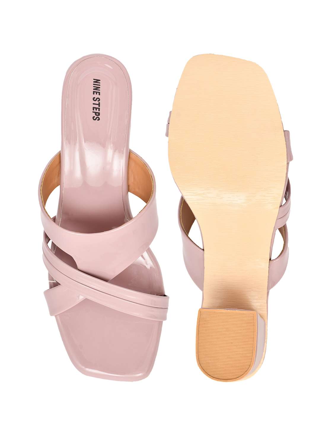 Women Solid Slip On Sandal - 22697976 -  Standard Image - 5