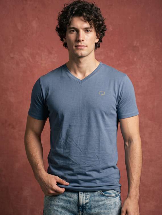 men logo print short sleeve regular fit t-shirt