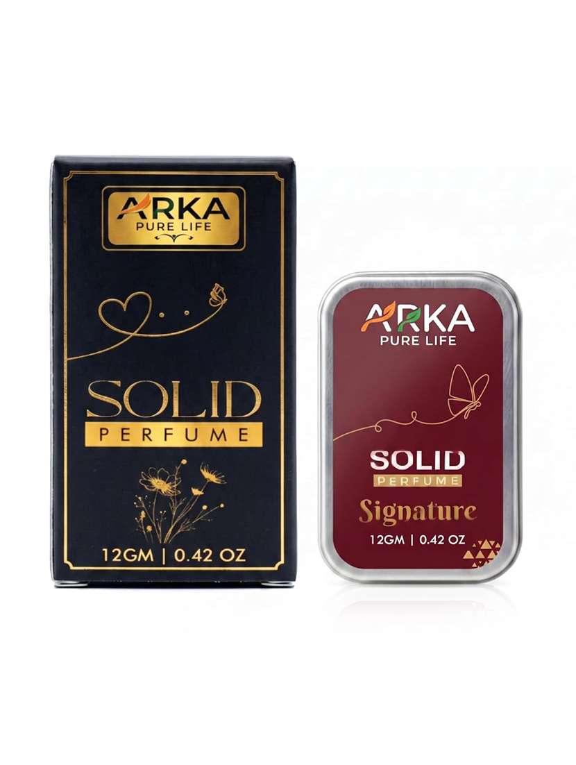 arka pure life signature solid perfume