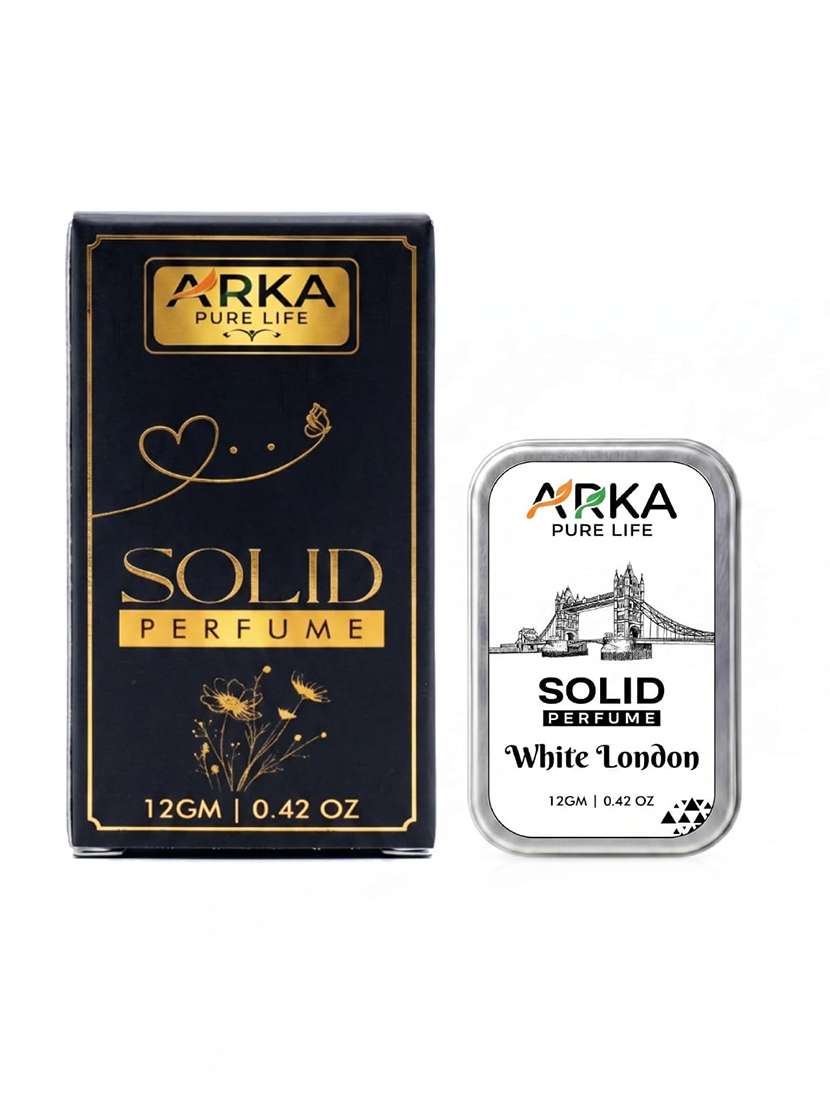arka pure life premium white london solid perfume
