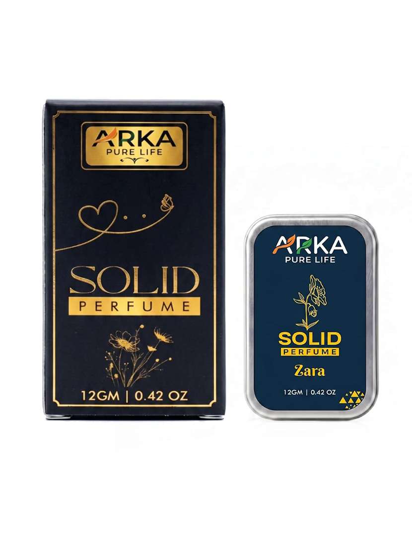 arka pure life premium zara solid perfume