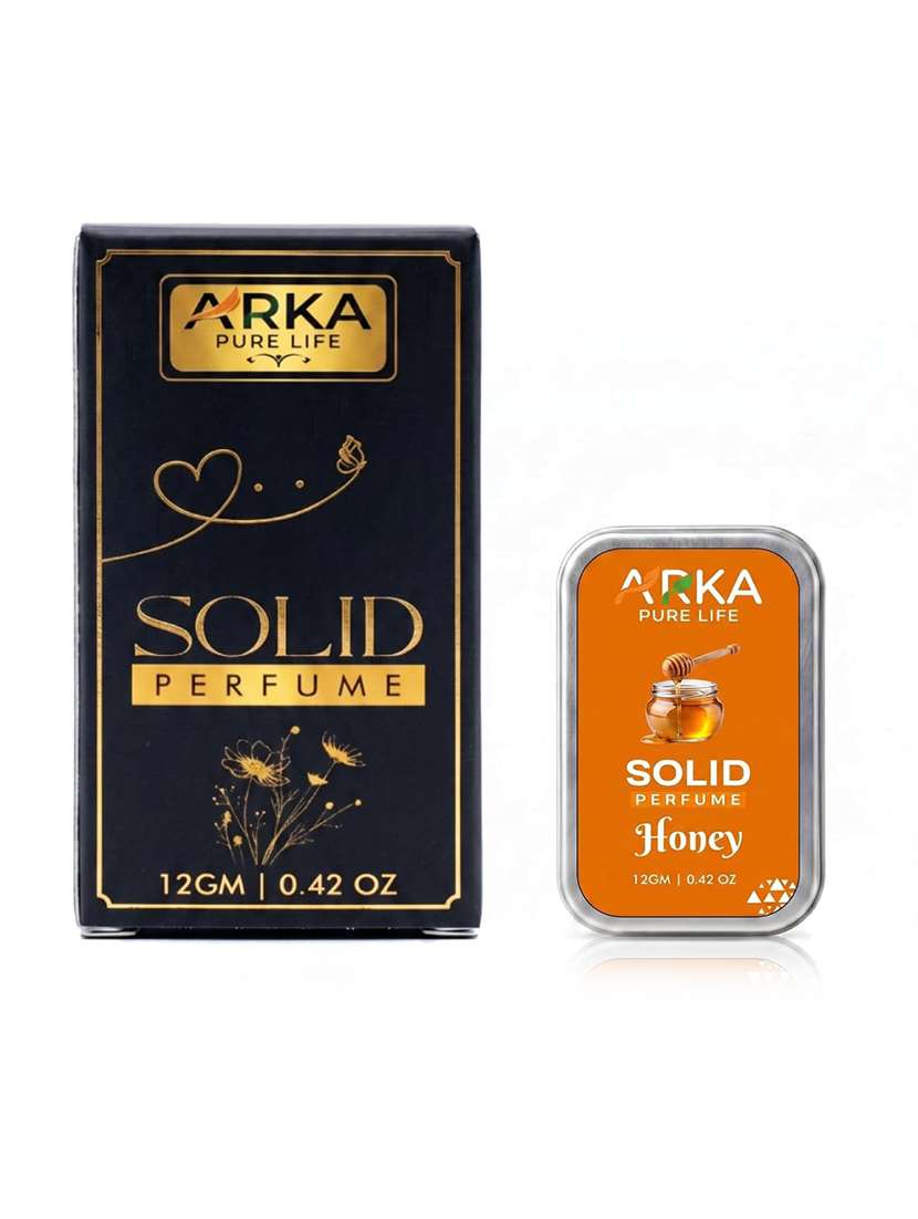arka pure life premium honey solid perfume
