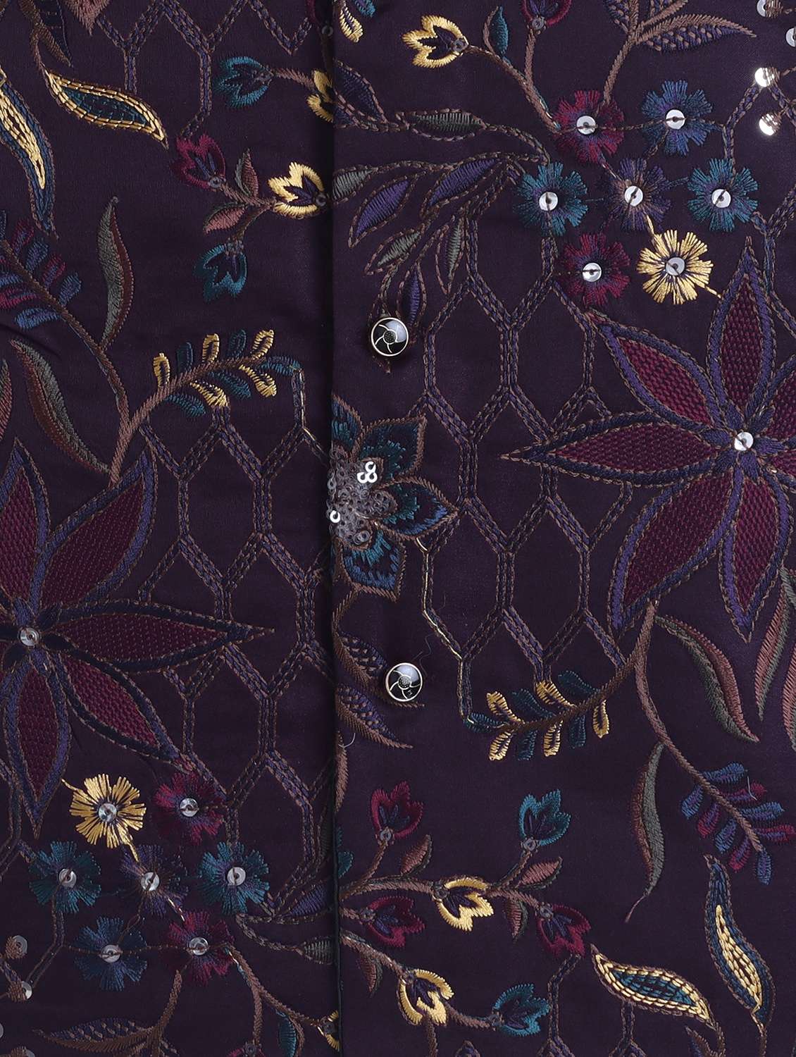 Boys Embroidered Long Sleeves Sherwani - 22700855 -  Standard Image - 5