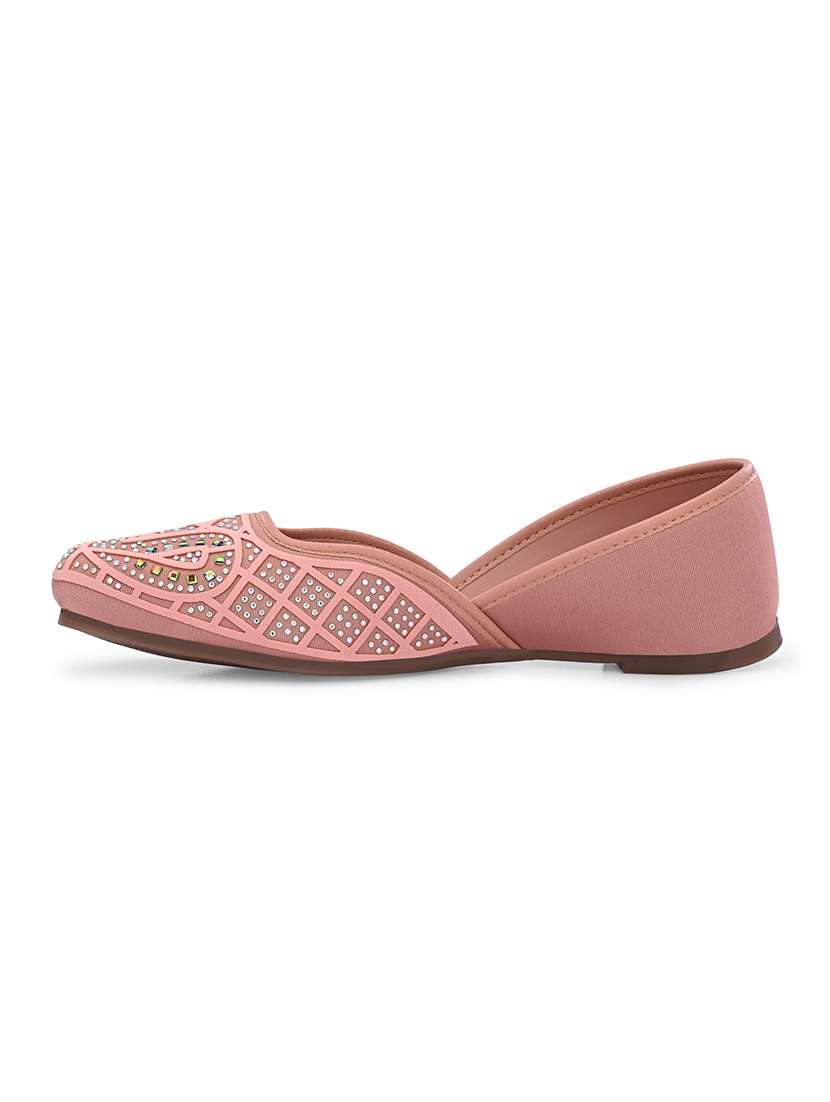 Women Embellished Slip On Jutti - 22701005 -  Standard Image - 3