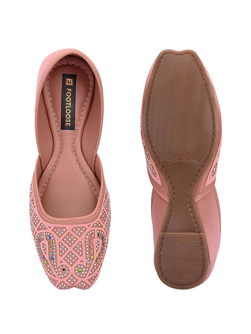 Women Embellished Slip On Jutti - 22701005 -  Standard Image - 5