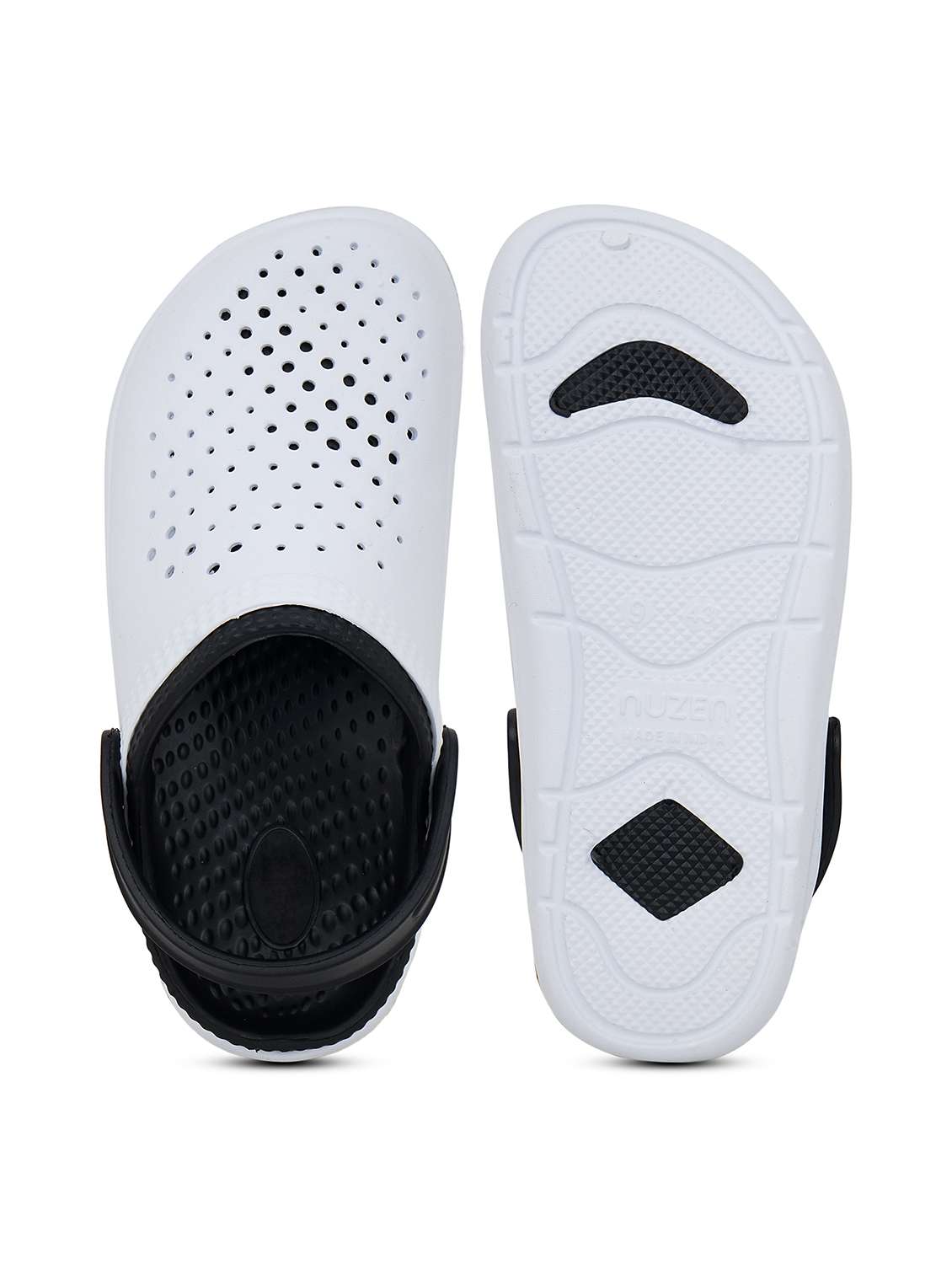 Men White Slip On Clog - 22702935 -  Standard Image - 5