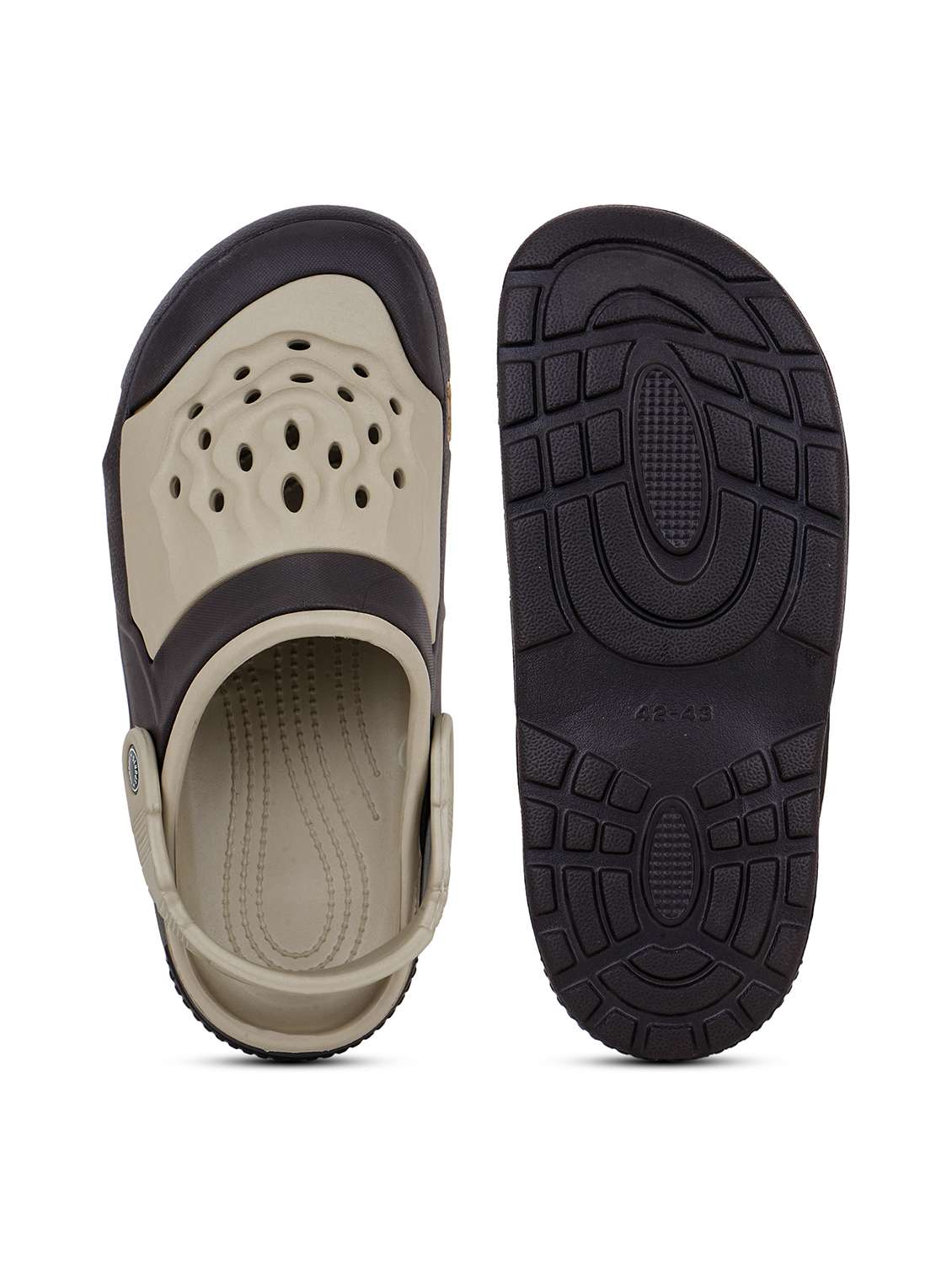 Men Brown Slip On Clog - 22702945 -  Standard Image - 5