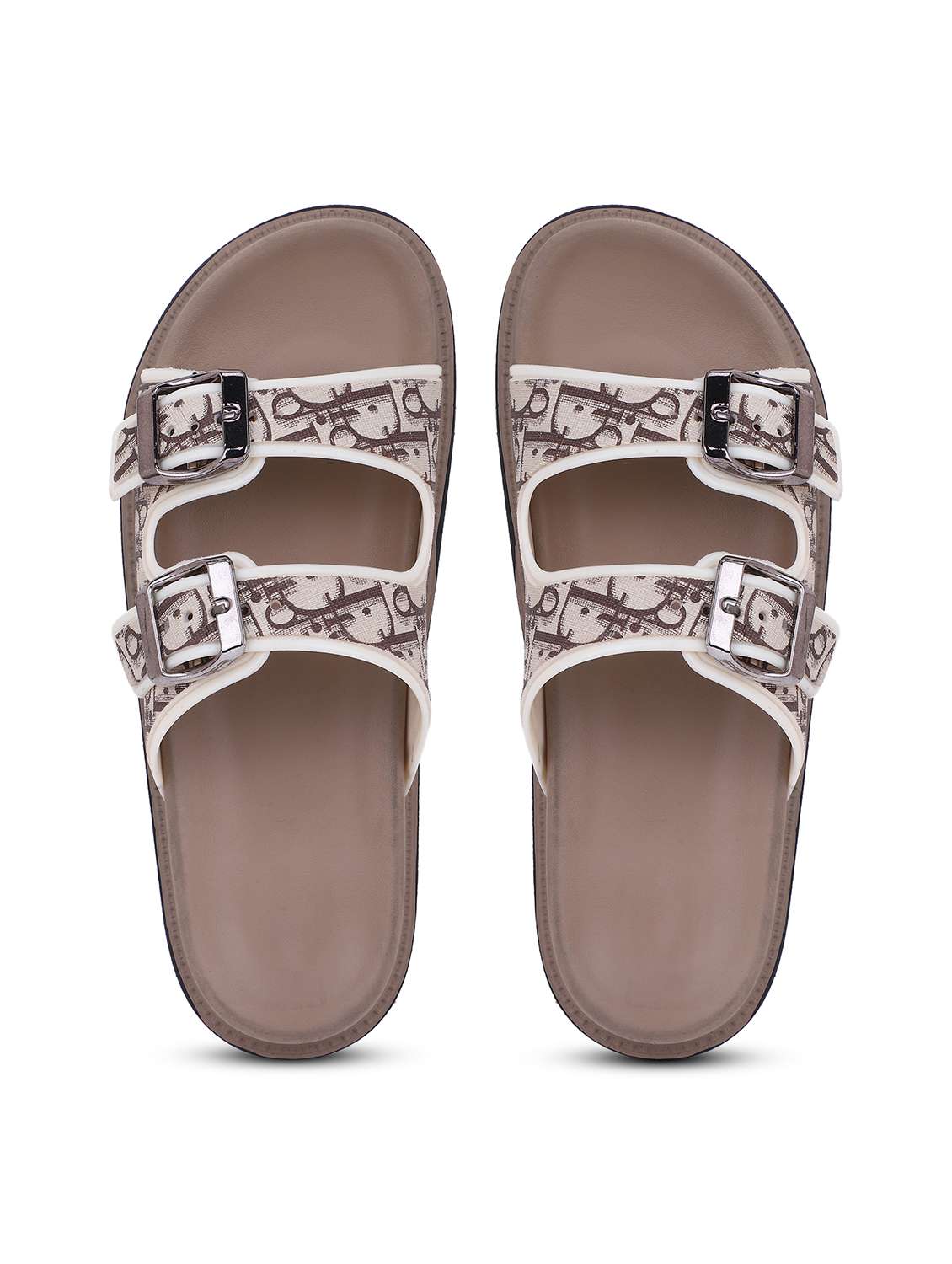 Women Printed Slip On Slides - 22702968 -  Standard Image - 3