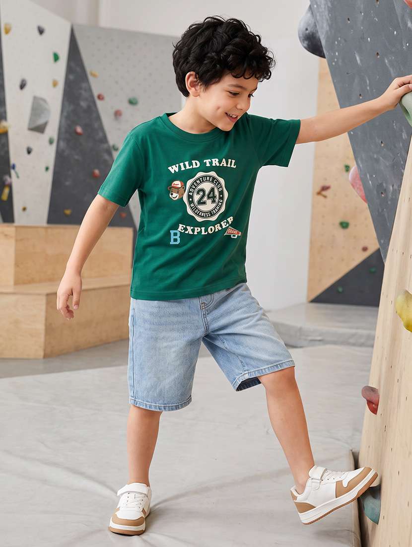 boys printed short sleeve t-shirt 