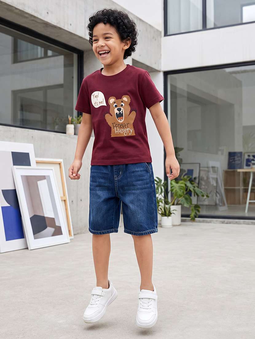 boys printed short sleeve t-shirt 