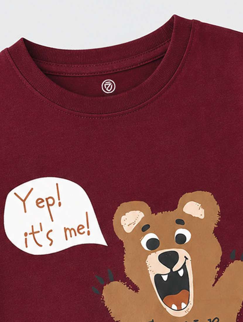 Boys Printed Short Sleeve T-shirt - 22704343 -  Standard Image - 3