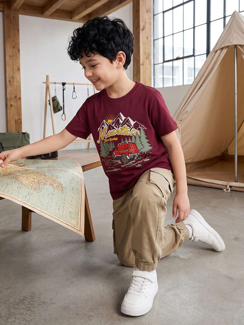 boys printed short sleeve t-shirt 