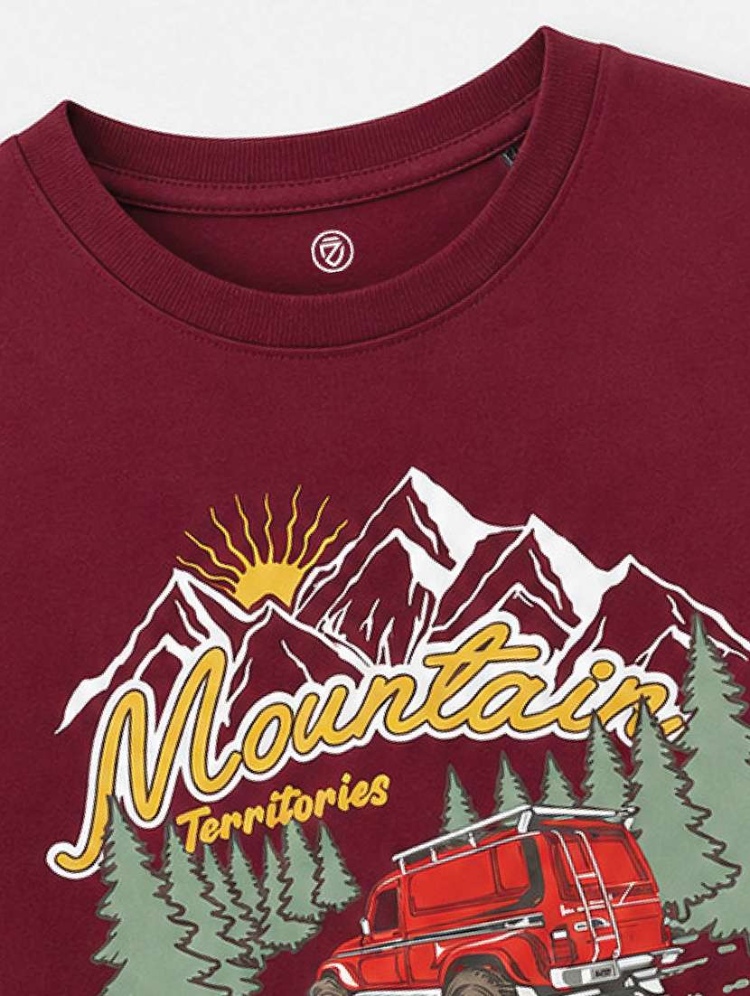 Boys Printed Short Sleeve T-shirt - 22704345 -  Standard Image - 3