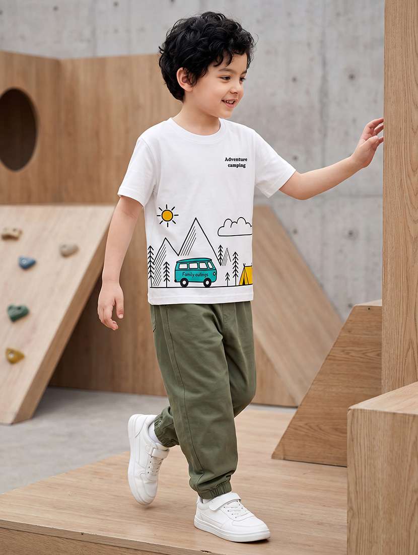 boys printed short sleeve t-shirt 