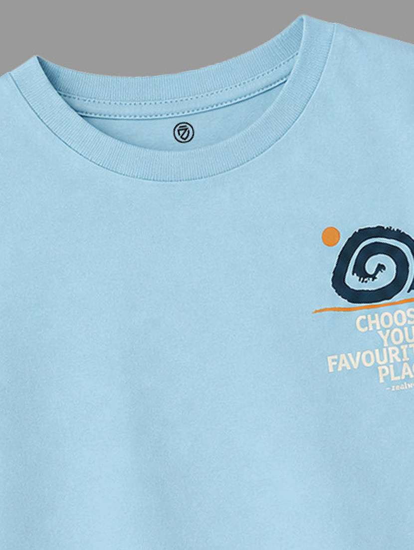 Boys Printed Short Sleeve T-shirt - 22704349 -  Standard Image - 3