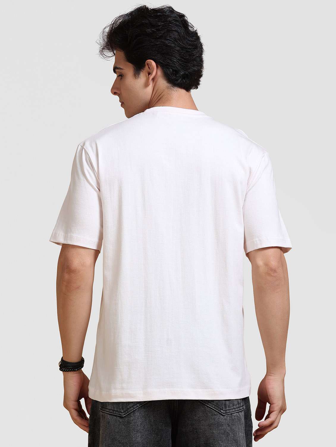 Men Printed Short Sleeve Loose Fit T-shirt - 22704357 -  Standard Image - 3